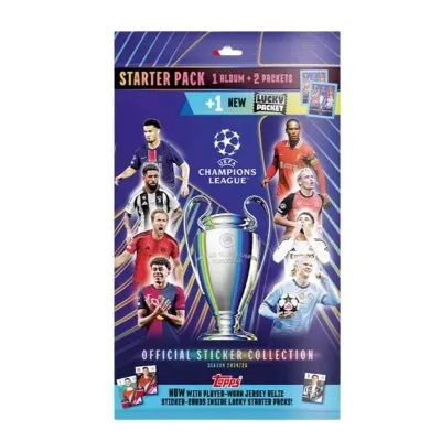 Topps-UEFA 25 ŞampLigi SticAlbumPkt