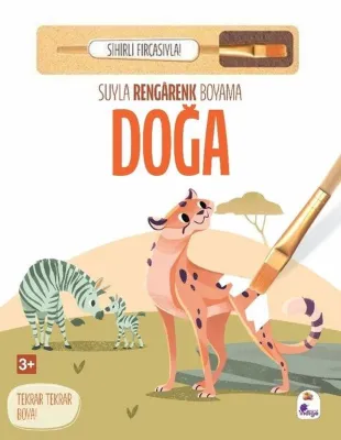Doğa - Suyla Rengarenk Boyama - Sihirli Fırçasıyla!