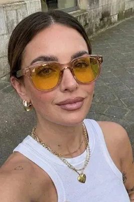 Eyesofia Mimosa Unısex Bal Sarı Güneş Gözlüğü