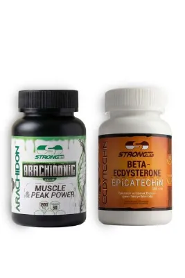 Strong Lab StrongLab Arachidonic Acid & Beta-Ecdysterone + Epicatechin Kas Gelişimi ve Güç Kompleksi