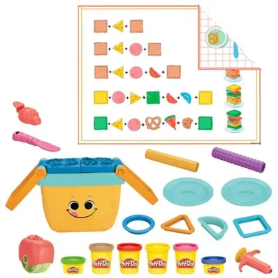Play Doh Piknik Şekilleri Başlangıç