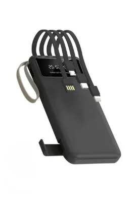 POLYGOLD PG-PW110 Siyah 4 Çıkışlı Taşınabilir 10.000 Mah Powerbank