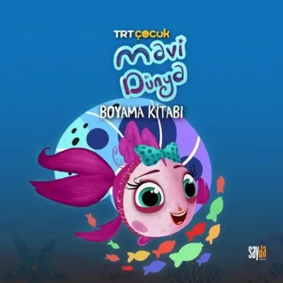 TRT Çocuk - Mavi Dünya Boyama Kitabı