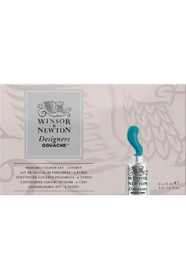 Winsor & Newton Designers Guaj Boya Temel Renkler Seti 6x14ml