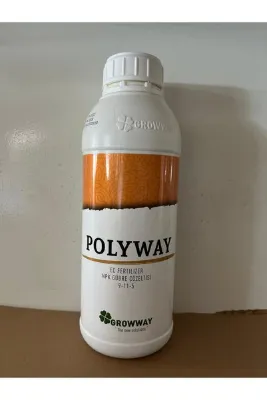 GROWWAY POLYWAY 9-11-5 NPK Sıvı Yaprak Gübresi 1 Lt