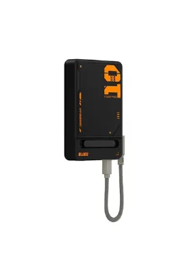 BLUEO PD 20W MF MagSafe Uyumlu Type-C Çift Çıkışlı 5000 Mah Standlı Kablosuz Powerbank Şarj Aleti Siyah