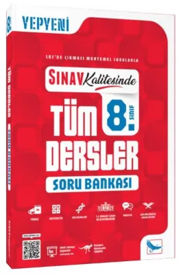 Sınav Kalitesinde 8. Sınıf LGS Tüm Dersler Soru Bankası