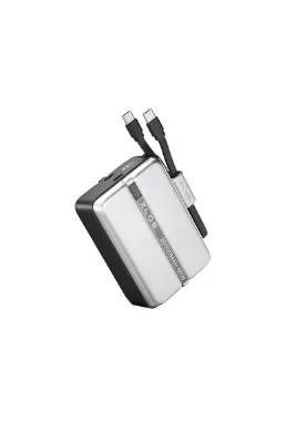 ZLOS MA20 65W 20000mAh Süper Hızlı Şarj ve Entegre Lanyard Kablo Özellikli Mini Powerbank