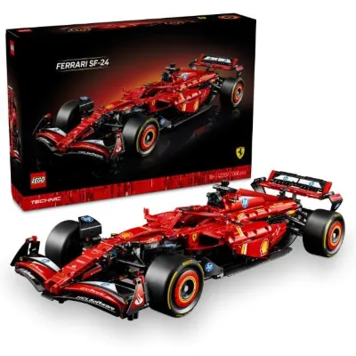 LEGO Technic Ferrari SF24 F1 Araba Model Seti 42207