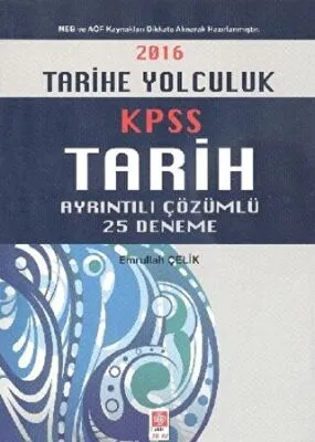 KPSS Tarih Ayrıntılı Çözümlü 25 Deneme
