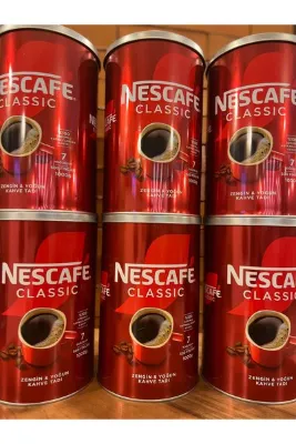 Nescafe Classıc 6x1kg Teneke Kutu. 50 Adet Karton Bardak