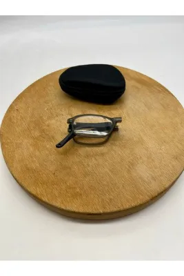 UBK Eyewear Klasik Model, Katlanabilir, Yakın Okuma Gözlük Çerçevesi, Sadece Çerçeve
