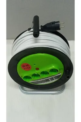 Arc 50 Metre 3x2.5 mm %100 Tam Bakır Makaralı Uzatma Kablosu % 100 Tam Kesit Ara Kablo (KAYNAK,ISITICI)