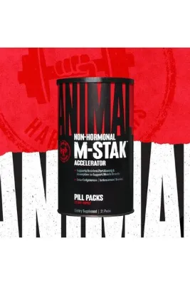 Universal Animal Stak Complete Natural Hormone Booster Supplement with Tribulus 21 Packs