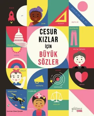 Cesur Kızlar İçin Büyük Sözler 4 - 8 Yaş