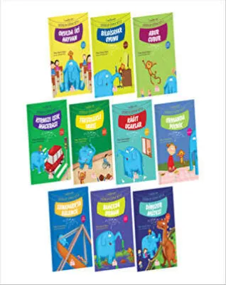 1. Sınıflar İçin Değerler Eğitimi Seti-1 10 Kitap Takım