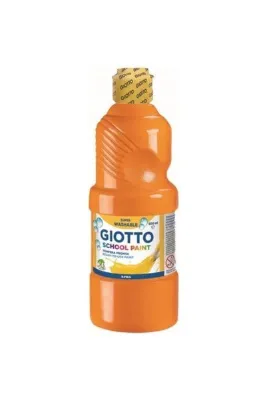 Giotto School Paint 500ml Turuncu Guaj Boya 535305