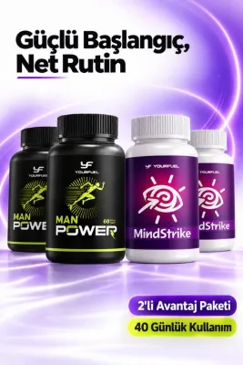 yourfuel ManPower & MindStrike | 40 Günlük Paket