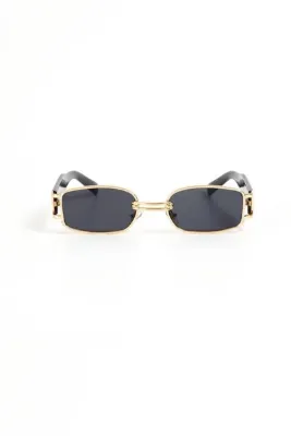 BUES OFFICIAL Unisex Siyah Vintage Retro Güneş Gözlüğü(METAL ÇERÇEVEDİR.PLASTİL DEĞİLDİR.)