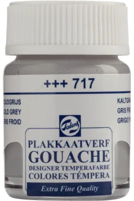 Gouache Jar 16ml Guaj Boya Cold Grey / 717