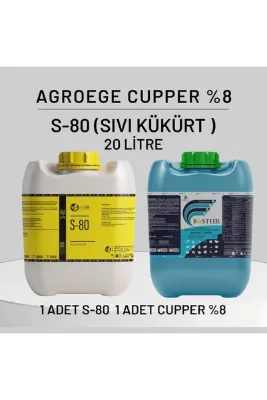 AGROEGE cupper % 8 - Sıvı kukurt s-80 20 LİTRE