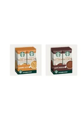 Starbucks Tatlı Krizi Serisi Premium Kahve Karışımı Seti (caramel Latte-caffe Mocha)