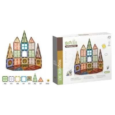 Başel Magnetic Blocks Star Diamond Set 36 Parça CH1190