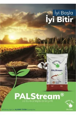 Alarko Mikro Granül Gübre - Alarko Palstream NP 11-51-0 (2MgO+6So3)+TE 20 Kg Taban Gübresi
