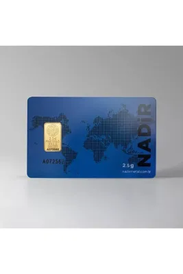 Özbağ NadirGold 2‚5 Gr Külçe Altın