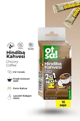 Otsa Hindiba Detox Form Kahvesi L-karnitin Içeren Şeker Ilavesiz Hindiba Kahve Stick