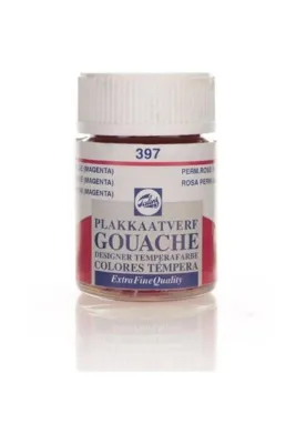 Gouache Jar 16ml Guaj Boya Permanent Rose Magenta / 397