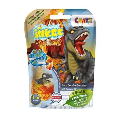 Inkee Surprise Bath Bomb Dino