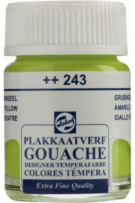Gouache Jar 16ml Guaj Boya Greenish Yellow / 243