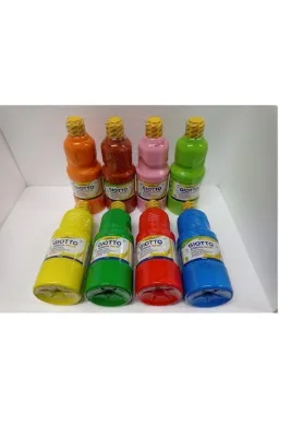 Giotto Okul Boyası Yıkanabilir Set 8renk 500 Ml