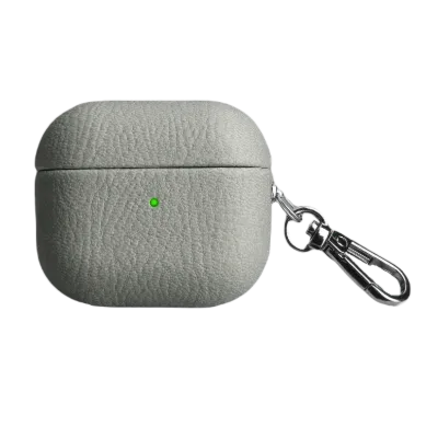 Piili Airpods Pro 2 Deri Kılıf - Gri