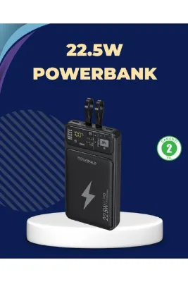 UCUZTEKNO Taşınabilir Powerbank 22.5W Hızlı Şarj Destekli