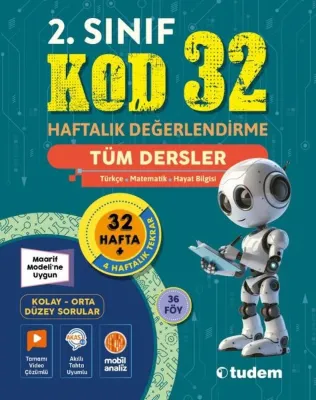 Tüm Dersler 2.Snf Kod 32 (Haftalık Değrl.)