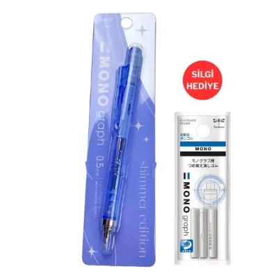 Tombow Shimmer Versatil Kalem Seti 05 mm Buz Mavisi