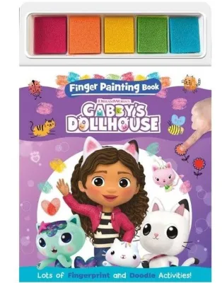 Gabby's Dollhouse Finger Painting Book