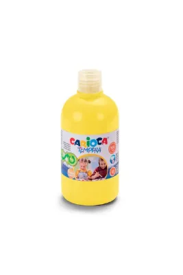 carioca Tempera Parmak Suluboya Süper Yıkanabilir Açık Sarı 500 ml