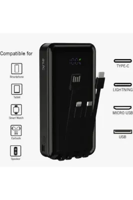 BLIC BPB6 20.000 mAh Dahili Kablolu Powerbank