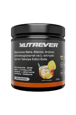 Nutrever Noxtreme 375 gr Pre Workout Limon Güç Enerji Aromalı