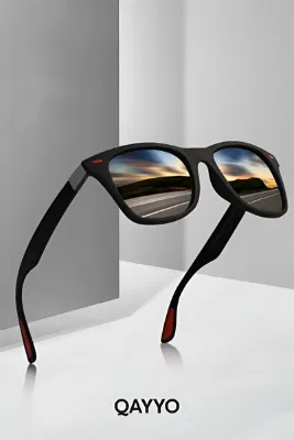 QAYYO Accessories Pint Polarize Unisex Siyah Lüx Güneş Gözlüğü