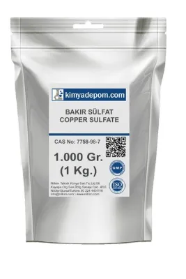 Kimya Depom Bakır Sülfat (GÖZ TAŞI) 1 Kg.