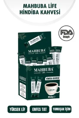 Mahbuba Life Hindiba Kahvesi 60x2gr (1 Aylık 60 Kullanım) - Yüksek Lif - Katkısız