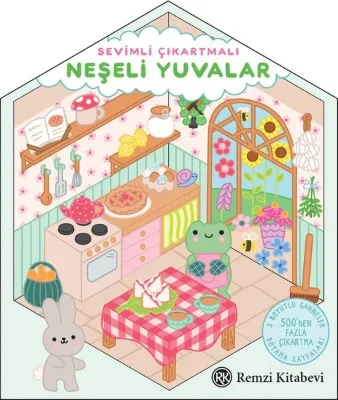 Sevimli Çıkartmalı Neşeli Yuvalar