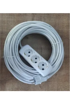 Nas 3x2,5 Mm Ttr Uzatma Kablosu Cca 50 Mt Topraklı