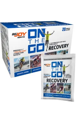 Bigjoy RECOVERY Sports Drink Çilek Aromalı 20 Servis x 70 g