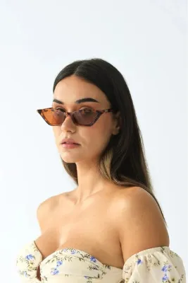 Nilu Moda CAT EYE LEOPAR GÜNEŞ GÖZLÜĞÜ
