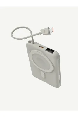 Linktech WP25 MagPro 15W 10000 Mah Wireless Akıllı Saat Destekli Powerbank